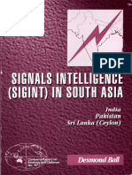 117 Signals Intelligence (SIGINT) in South Asia India Pakistan Srilanka (Ceylon) Desmond Ball P134