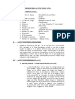 Informe Psicológico Listo