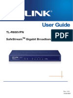 Tp Link Tl r600vpn Users Manual 167504