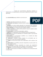 Qué es la ciencia: 15 características clave