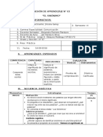 Sesión de Aprendizaje-Sinónimos