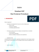 Bab 6 Membuat Sop Dan Peraturan Perusahaan