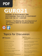 GURO21 Orientation 6.24.2015 v7 Davao and Region XIII