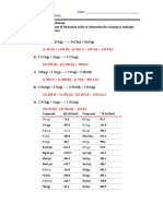 Heats of Formation Worksheet Key