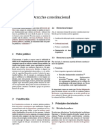 Derecho constitucional