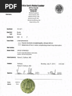 Bobbi Kristina Brown Autopsy