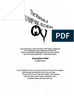 The Manual of Vampyric Alchemy PDF