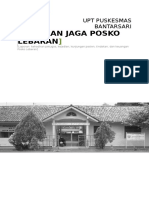 Sampul Laporan Jaga Posko Lebaran Tahun 2014
