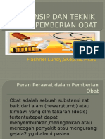 Pemberian Obat KDM D4