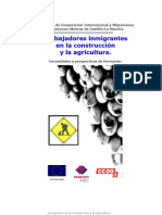 Trabajadores inmigrantes en la agricultura y la construcción. Necesidades y perspectivas de formación. 
