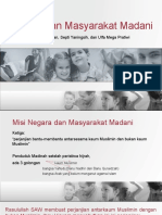 Negara Dan Masyarakat Madani (Pendidikan Agama Islam)