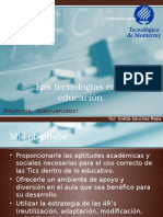 Las Tecnologías en La Educación