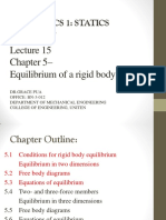 Equilibrium of Rigid Body(1)