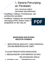 Bangunan, Sarana Penunjang, Dan Peralatan