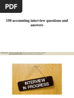 Download Documentstips 150 Accounting Interview Questions and Answers PDF by Anonymous ZVyShhi SN324373670 doc pdf