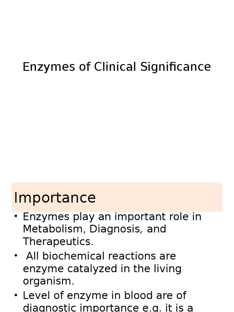 Enzymes of Clinical Significance Lactate Dehydrogenase Alanine