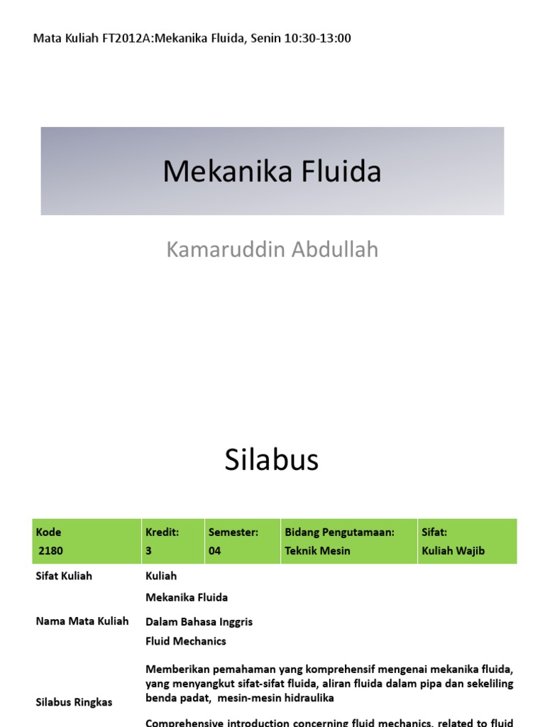 Mekanika_Fluida.pdf | Bilangan Reynolds | Teknologi Gas
