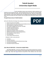 Teknikgeodesi Ugm Document PDF