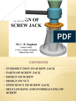 Design of Screw Jack
