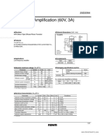 For Power Amplification (60V, 3A) : Transistors