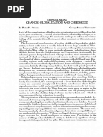 Change, Globalization and Childhood