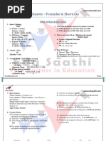 TSD and Time Work Shortcuts Formulas For CAT - EDUSAATHI