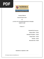 Download Consumer Behaviour towards Maruti Suzuki Cars by Himanshu Patel SN324386466 doc pdf