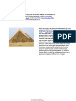 About Pyramid: Cheops) Is The Oldest and Largest of The Three