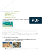 PROCESOS GEOLOGICOS