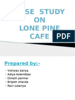 Case Study on the Financial Struggles of Lone Pine Cafe