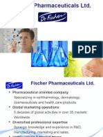 DR Fisher - Fischer Pharmaceuticals Presentation