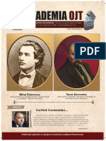 Revista Academia OJT", o Ediție Bilingvă (Româno-Ucraineană) Dedicată Poeților Naționali Mihai Eminescu Și Taras Sevcenko