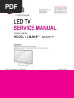 LG 22LN41xx Chassis LM91M