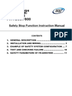 Inverter FR-A800/F800: Safety Stop Function Instruction Manual