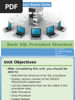 02.basic SQL Procedure Structure