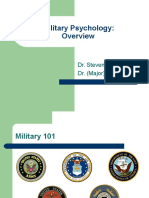 Military Psychology:: Dr. Steven J. Kass Dr. (Major) Alan Ogle