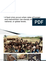 Causes and Solutions to Food Crises