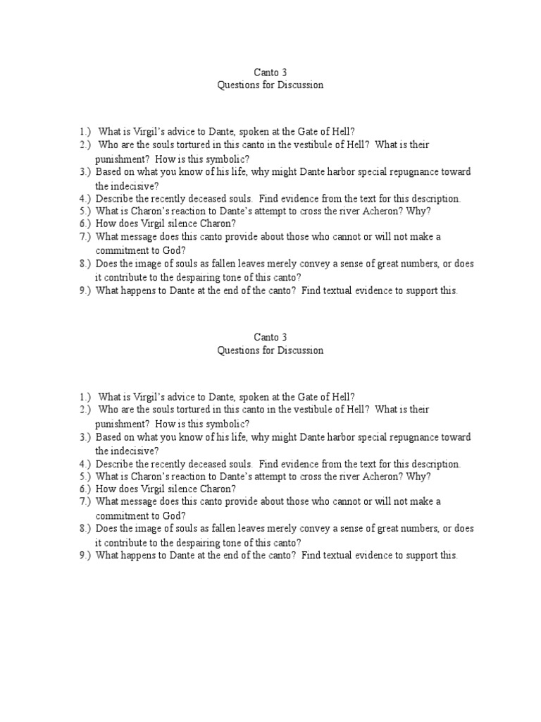 What is a canto in poetry image