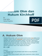 3. Hukum Ohm Dan Hukum Kirchhoff