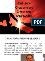 Transformational Leaders