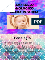 Desarrollo Fonologico-Primera Infancia