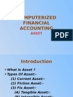 Computerized Financial Accounting: Asset