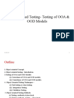 Object Oriented Testing
