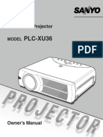 PLC-XU36: Multimedia Projector