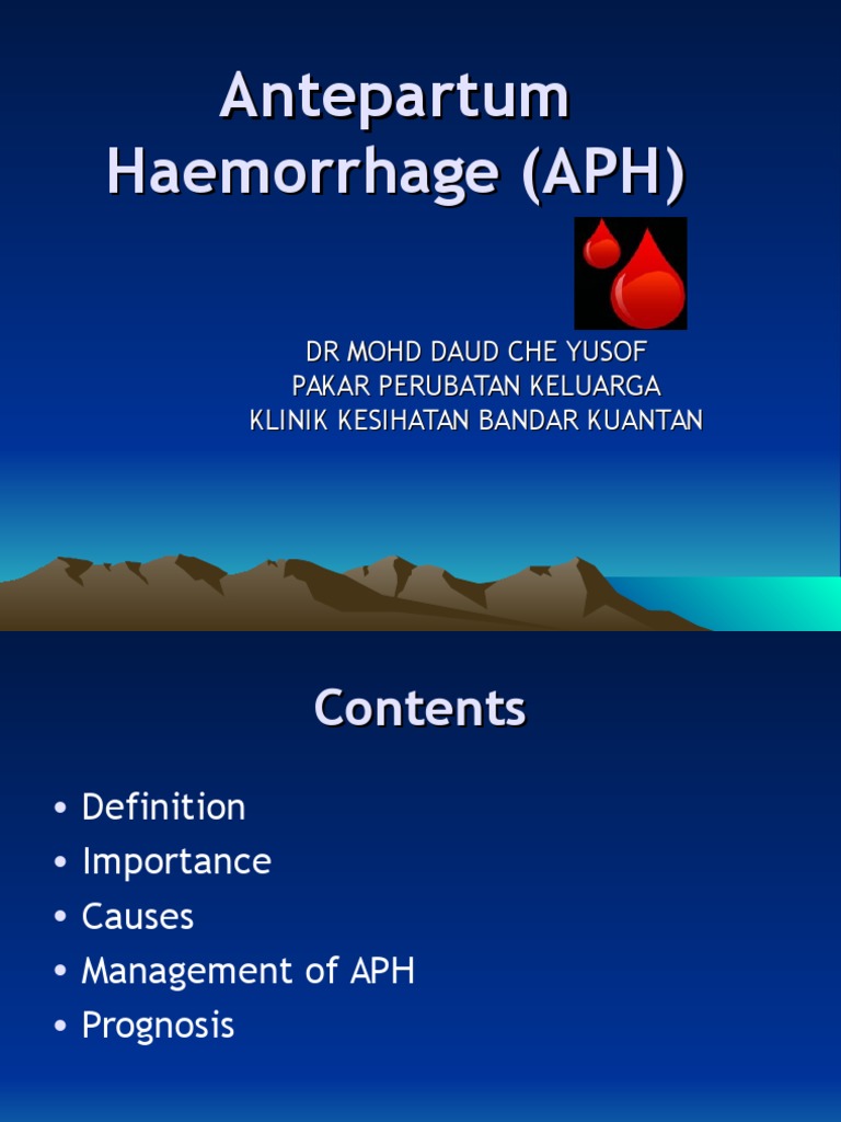 Aph Dr Daud Uterus Fetus