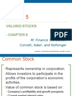 Lecture 5 (Equity Market and Stock Valuation)