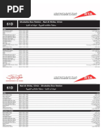 61D - Al Ghubaiba Bus Station To Nad Al Shiba Clinic Dubai Bus Service Timetable