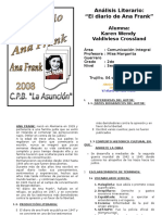 Análisis El Diario de Ana Frank