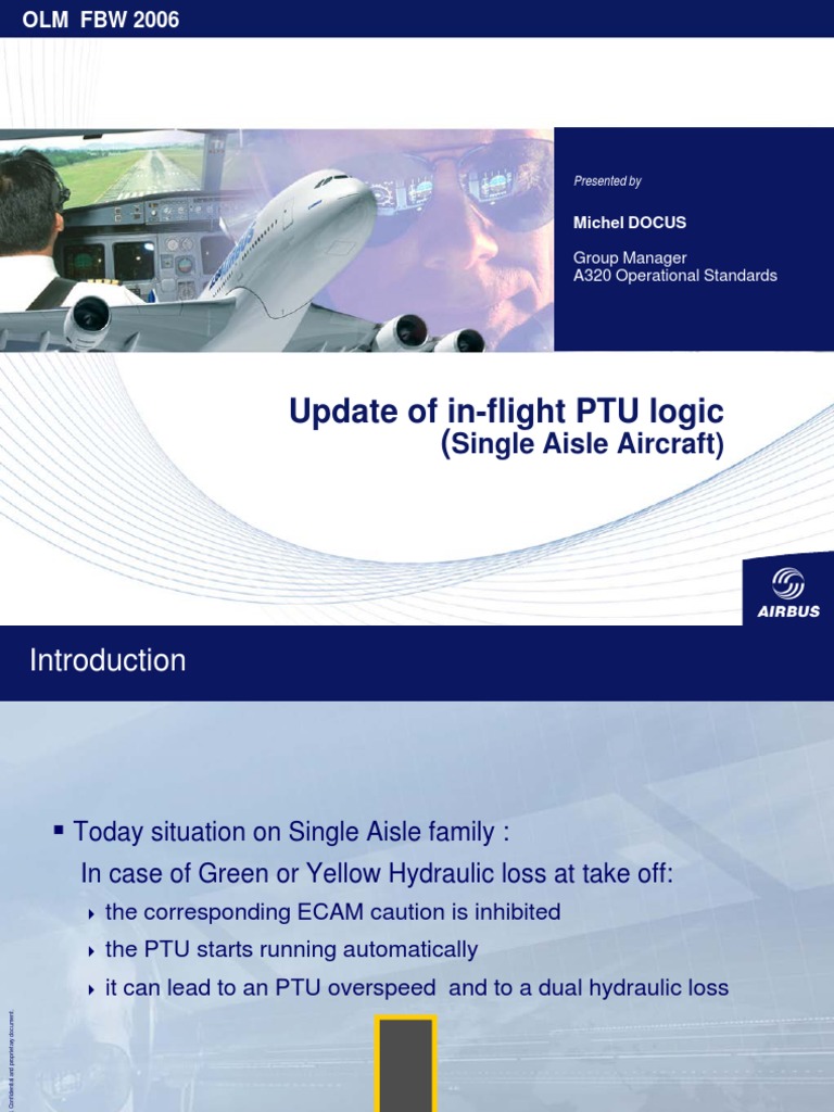 A320 - PTU Logic | PDF | Industries | Aeronautics