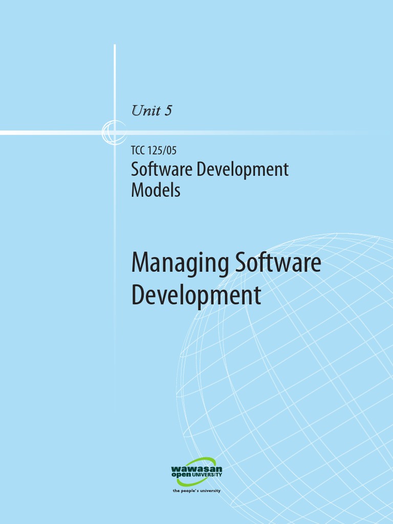 Software Development Models U5 PDF | PDF | Agile Software Development ...